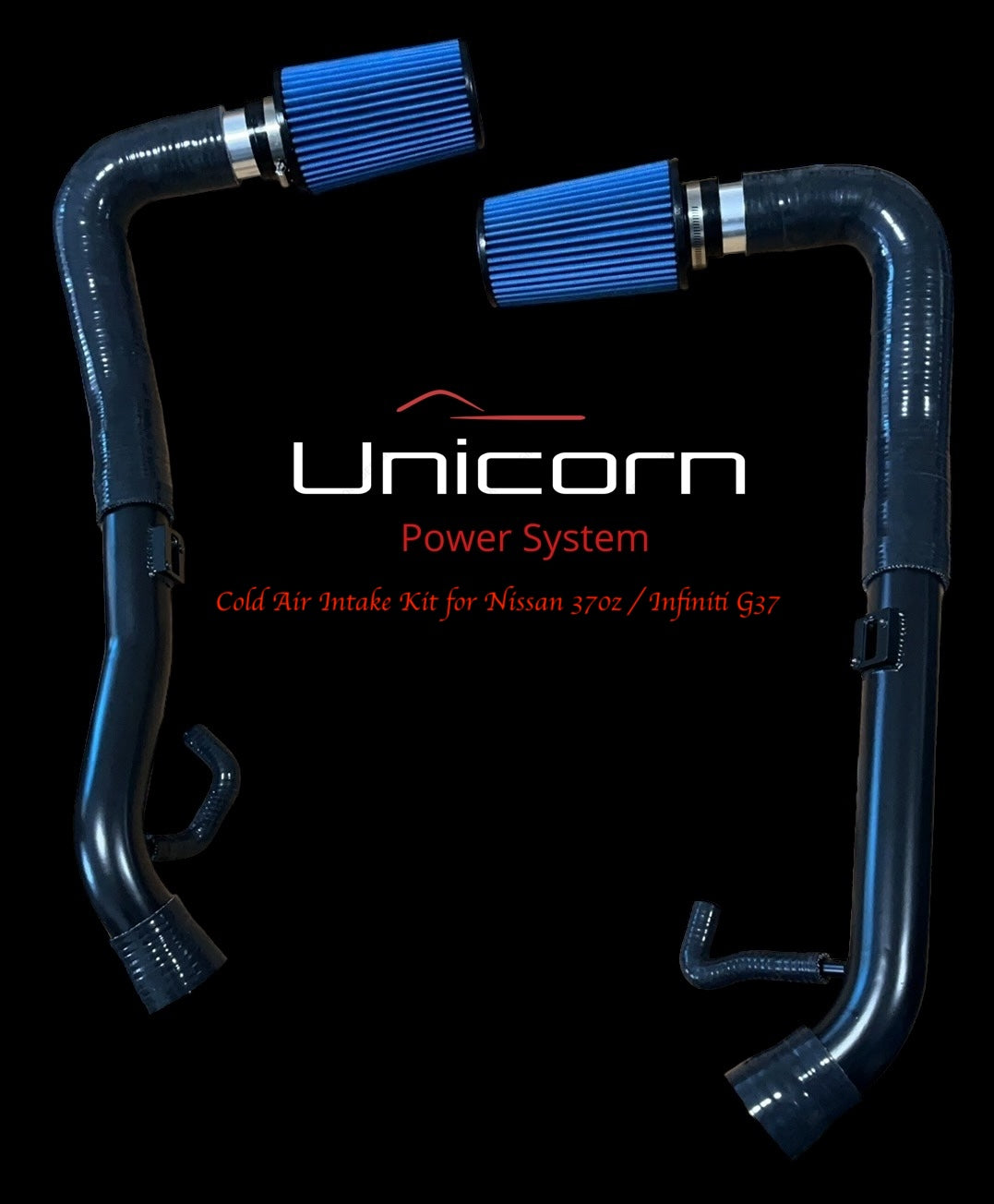 Cold Air Intake Kit 2.5" for Infiniti G37 (2008–2013) & Nissan 370Z (2009+) – Unicorn Power System