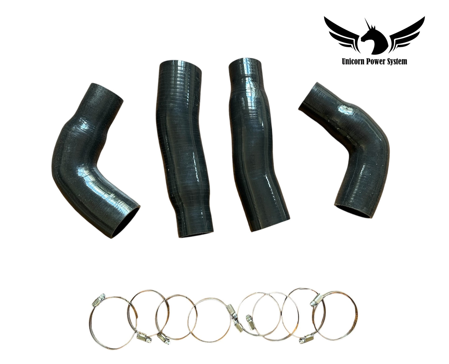 2" to 2.5" Silicone Intercooler Hose Kit for Nissan 300ZX Z32 Twin Turbo (1990–1996) – 4PCS