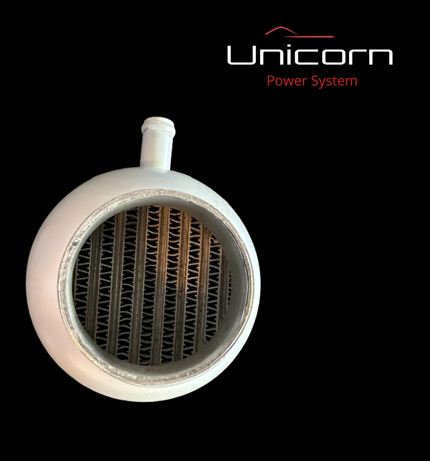 2.5" Water-to-Air Barrel Intercooler 4" x 6" for Turbo or Supercharged Cars