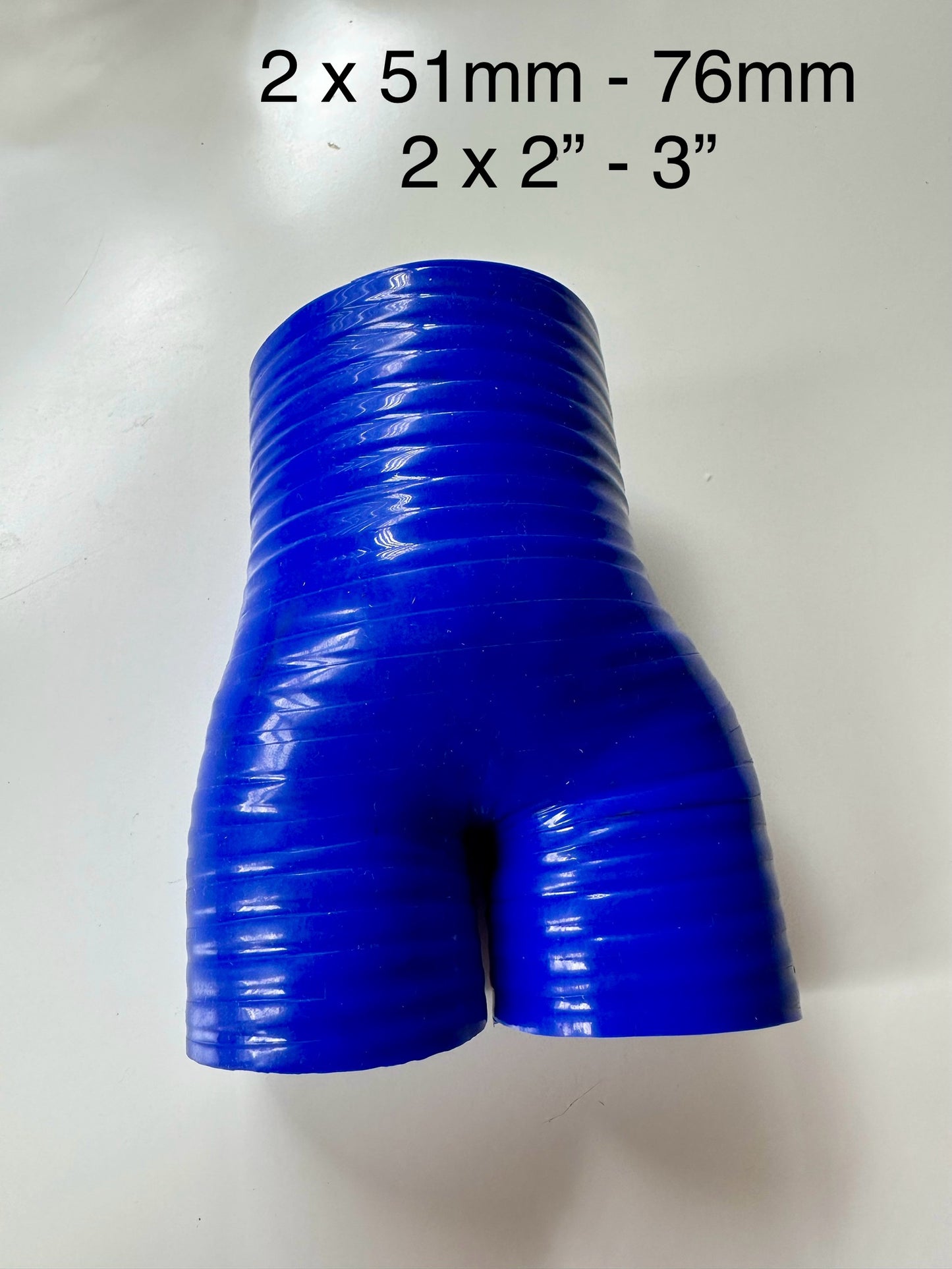 DIY Silicone 3-WAY hose Y pipe for turbo intercooler car