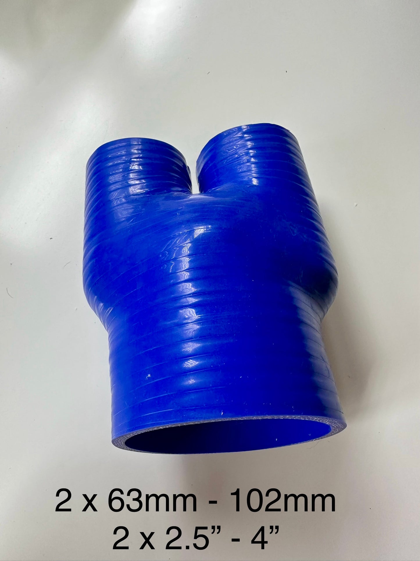 DIY Silicone 3-WAY hose Y pipe for turbo intercooler car