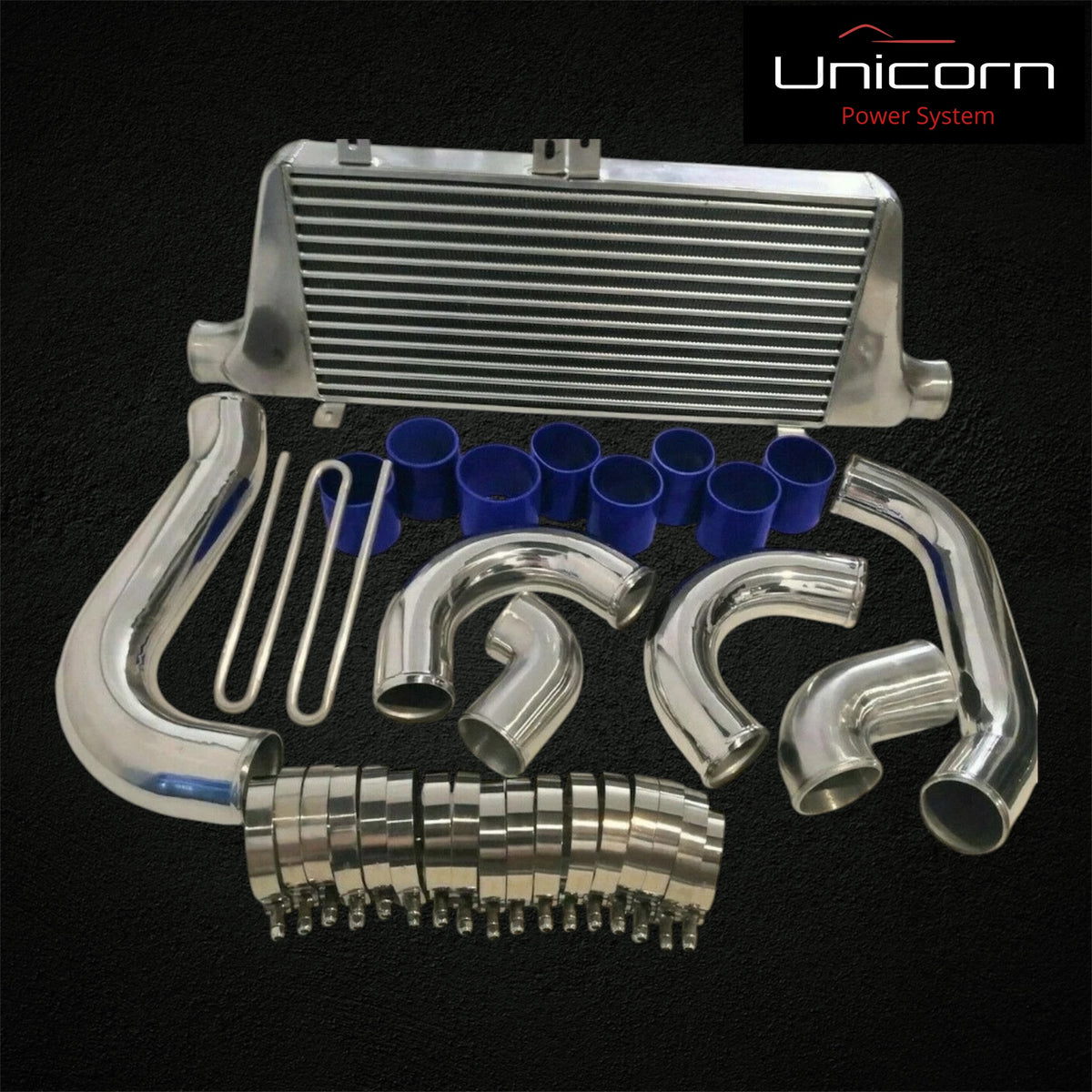 Front Mount Intercooler Kit for Toyota Aristo Lexus GS JZS161 2JZ-GTE 3.0L Twin Turbo