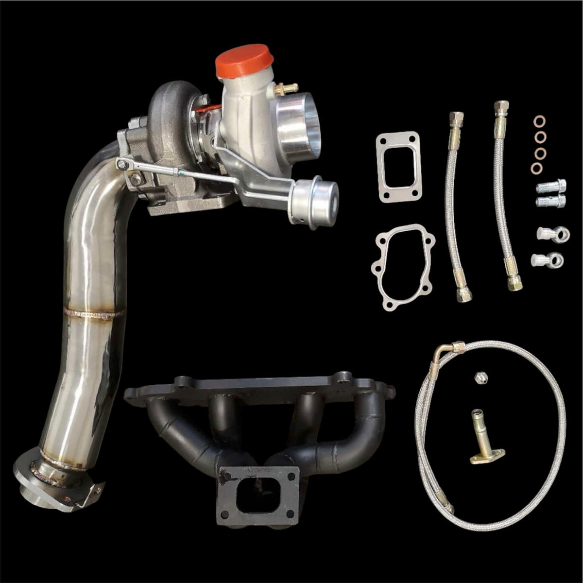 GT2871 Turbo Kit for Toyota Hilux Vigo Tacoma 2.7L 2TR-FE Petrol Engine