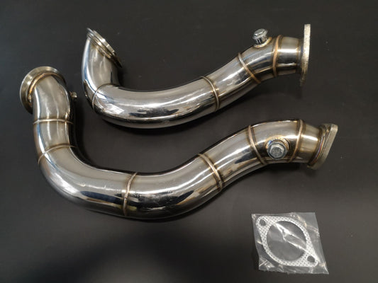 Performance Racing 3" Catless Downpipe For BMW N54 135I 335I E82 E90 E92