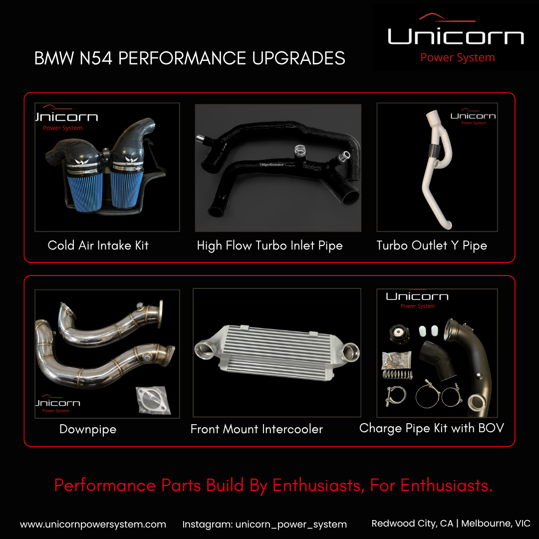 Performance Racing 3" Catless Downpipe For BMW N54 135I 335I E82 E90 E92