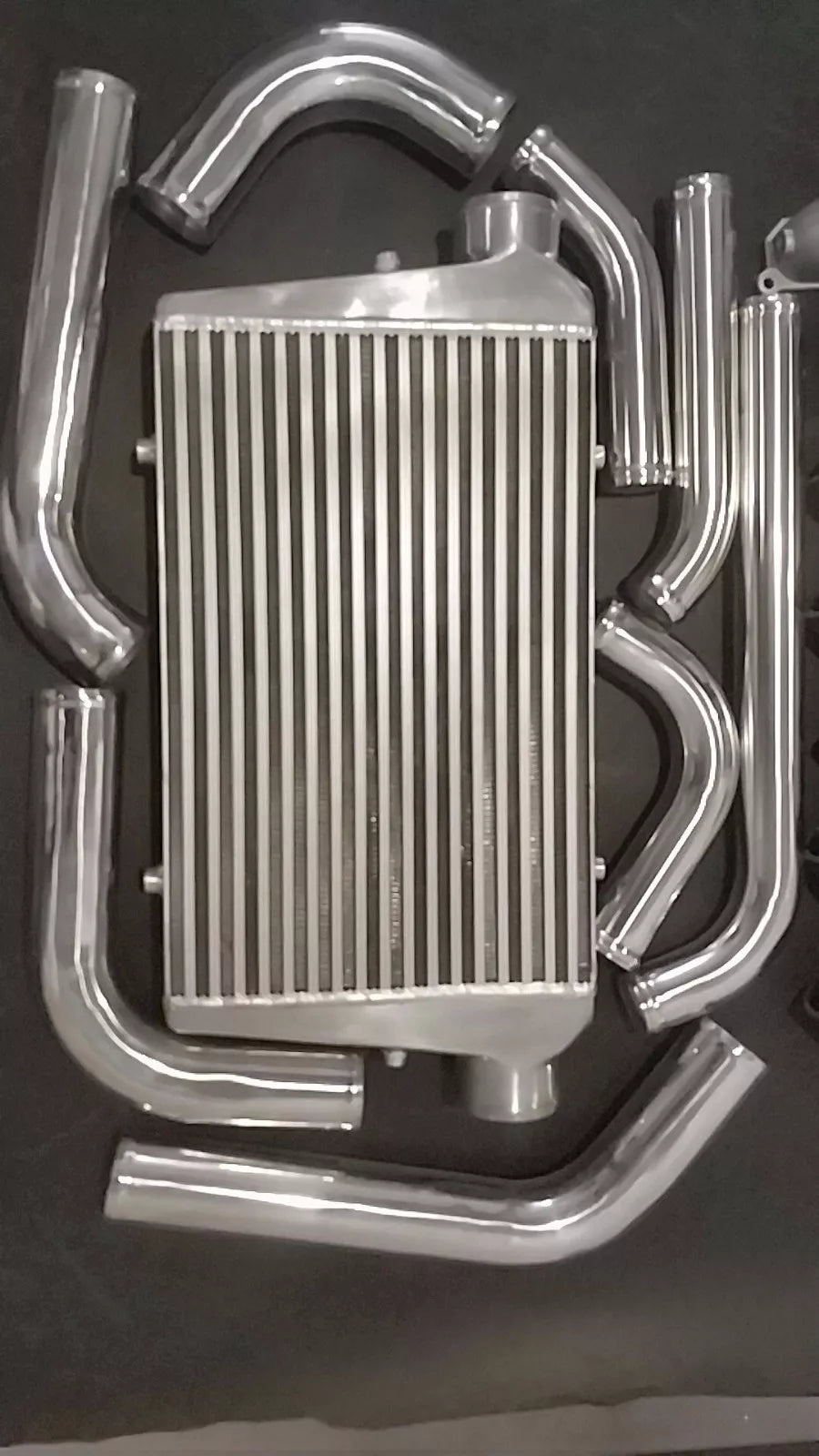 Front Mount Intercooler Kit for Toyota LandCruiser 80 Series 1HDFT 24V / 1HDT 12V 4.2L Turbo