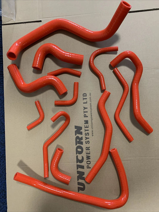 Silicone Coolant Radiator Hose Kit for Toyota Starlet Glanza 4EFTE (EP82 / EP91, 1989–1999)